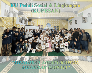KUPESAN 2026: Mahasiswa Kelas Unggulan FEB Usakti Menebar Empati dan Kepedulian Sosial